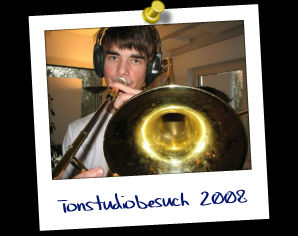 Tonstudiobesuch 2008