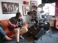 Gitarre und Schlagzeug