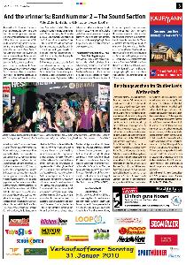 Bericht aus der Lokalen Zeitung 01.2010