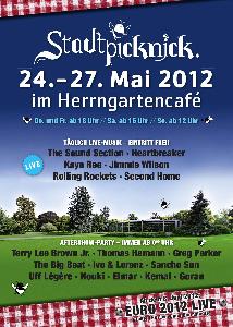 Stadtpicknick im Herrngartencafe